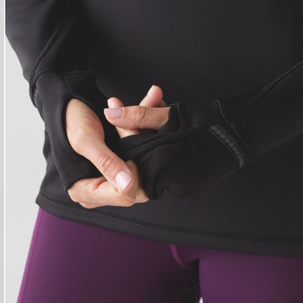 Lululemon first mile 1/2 zip - Picture 4 of 10